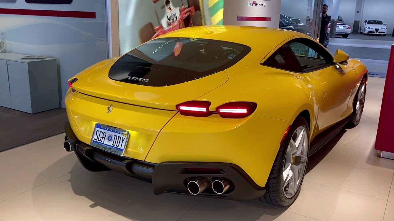 Ferrari Roma - Taking delivery