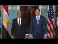 Secretary Rubio meets with Egyptian Foreign Minister Badr Abdelatty