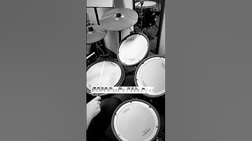 Syncopation by Reed (Lesson 9, Page 21, 20-Bar Exercise, Line 4) - Practice with Me! #drumset #drums