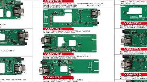 In Stock Xhorse XDNPM3GL MQB48 Solder-Free Adapter 13pcs Full Set Work with Multi-Prog, VV
