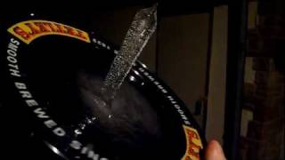 An Ice Spike that grow naturally outside - UK - Jan 2012