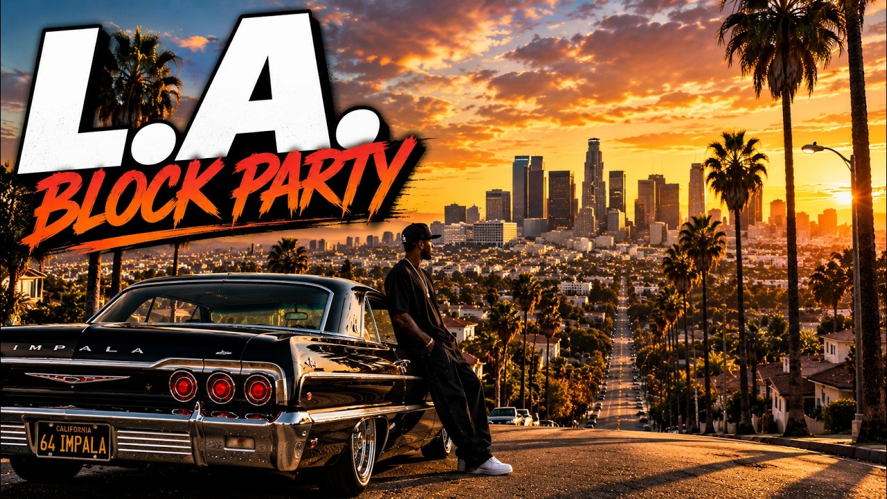 🌴 L.A. Block Party | Modern West Coast Hip-Hop 🚘 G-Funk, Street