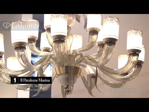 Video: Lampadari Con Paralumi Multicolori: Modelli A Soffitto Con Paralumi Girevoli Blu E Colorati