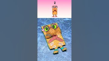 Joyful Dancing with Sprunki OC Numberblocks 7, 2, 1🎨 with a magic sponge #sprunki