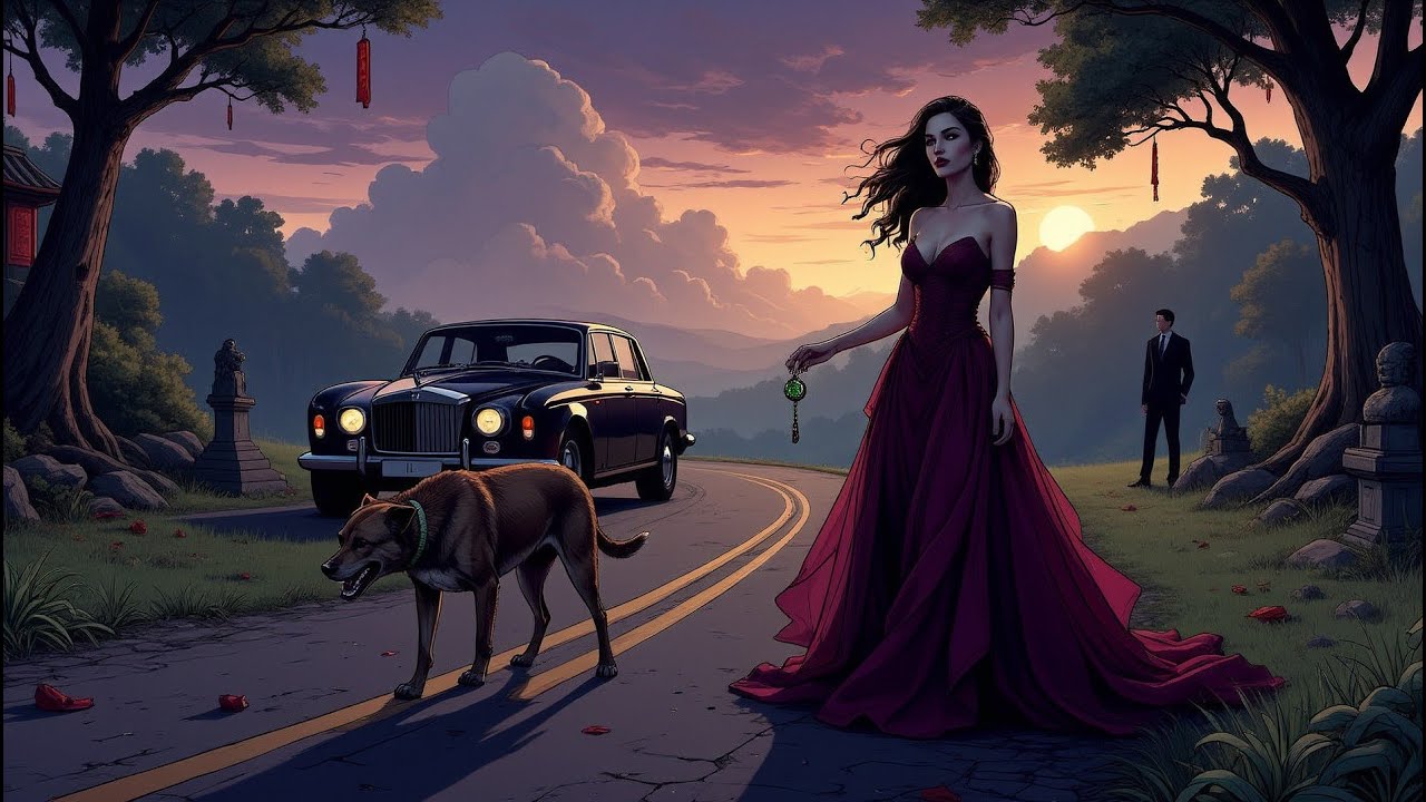 Renacida, sonreí, tomé el amuleto de jade que me dio mi cuñada y lo colgué en una perra loca y...