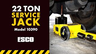 22 Ton Air Hydraulic Service Jack [MODEL 10390] by Equipment Supply Company 58,839 views 8 years ago 2 minutes, 1 second