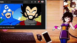 Gine Reacts To MARVEL BALL Z! DBZ Parody