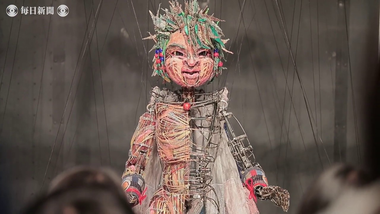 巨大操り人形「モッコ」のデザインを発表 - YouTube