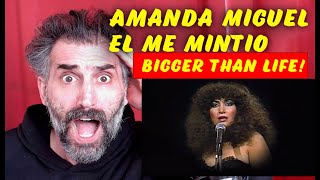 Amanda Miguel | El Me Mintio - first time reaction *what an attitude
