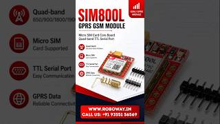SIM800L GPRS GSM Module #electronics #robotics #short #shorts #viral