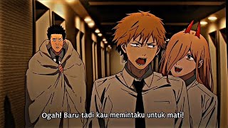 POWER AGAK LAIN😂 JEDAG JEDUG ANIME || CHAINSAW MAN || DJ SATE MABUK Agil Fvnky✨🎶