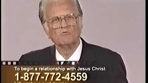 Billy Graham. Why do we  go to  Church On Sunday??