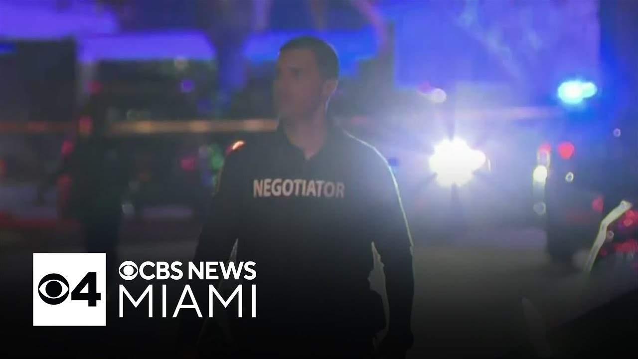 SWAT standoff in Miramar ends peacefully after five hours - YouTube