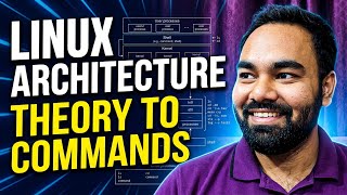 Linux Architecture Explained 🔥 Theory to Commands | Euron