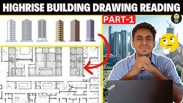 How to Read High Rise Building Beam Drawing & Stirrup || By Akshay Kamath