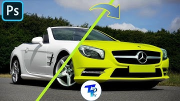 How to change car color in Photoshop in 3 steps in 2020 | Photoshop tutorial in Hindi @Techno Pix