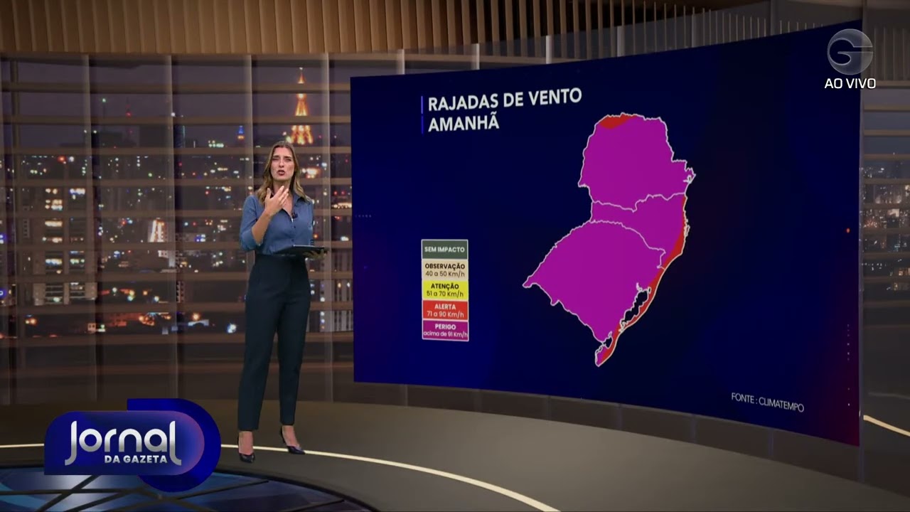 Forte chuva é esperada até quarta-feira | Previsão do Tempo | 21/09/2026