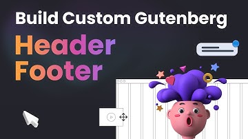 How to make custom header and footer in Rehub and Gutenberg