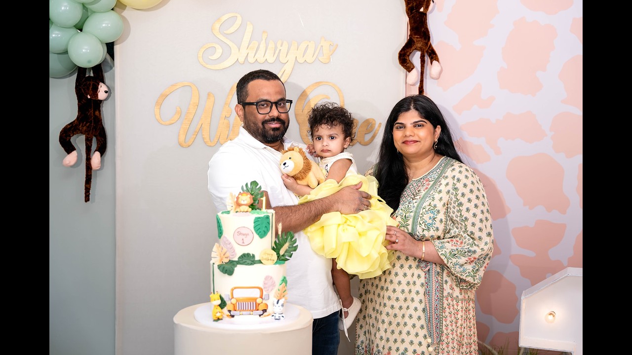 Shivya's magical 1st Birthday Celebration |  Brier Seattle