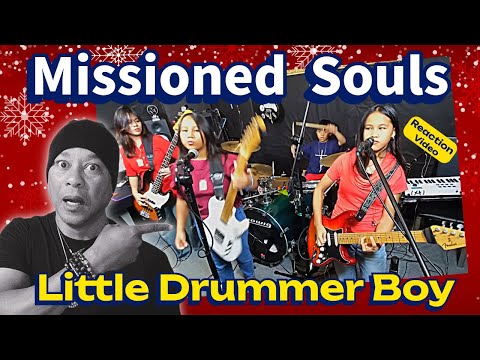 Musician Reacts to Missioned Souls – Little Drummer Boy (POWERFUL Cover!)