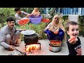 How We Harvest Tomato And Make Tomato Sauce For Daily Use || Mountain Life In Gilgit Baltistan