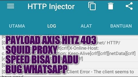 Cara Membuat Payload Axis Hitz bug Wa 15 mei