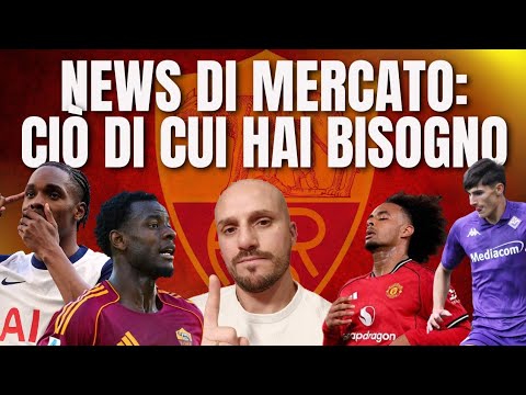 Video RECAP CALCIOMERCATO ROMA CON SOGNO PREMONITORE?