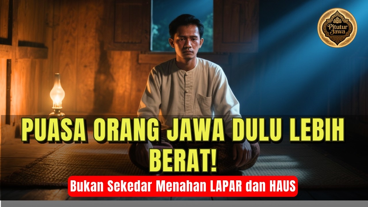 Ternyata Begini Cara Orang Jawa Terdahulu Saat Puasa Ramadhan (Lebih Berat!)