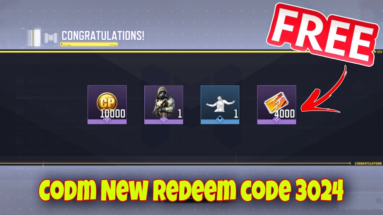 CODM *NEW* REDEEM CODES S8 2024 | CODM REDEEM CODE 2024 TODAY | CODM ...