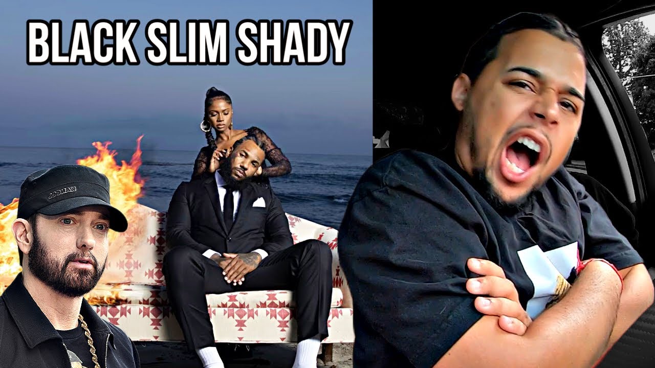 THE GAME - BLACK SLIM SHADY (EMINEM DISS SONG) REACTION
