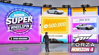 I Got So Many Car in Super Wheelspins Forza Horizon 4