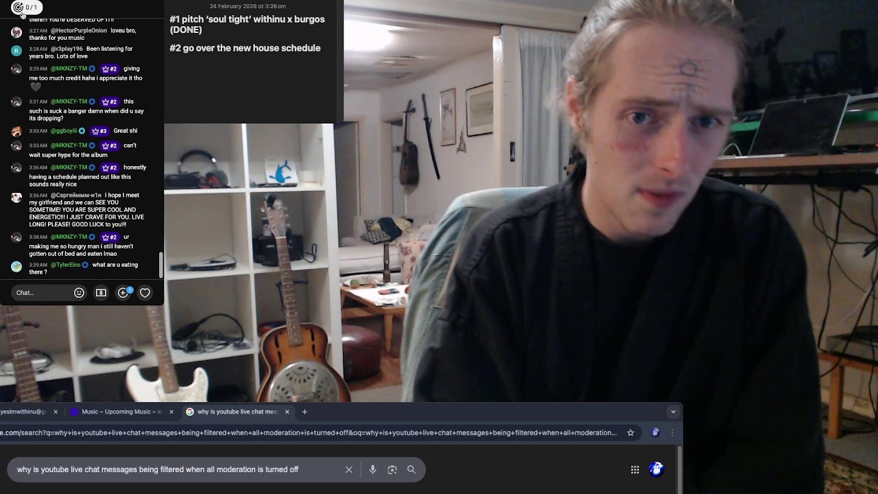 i'm back from being sick