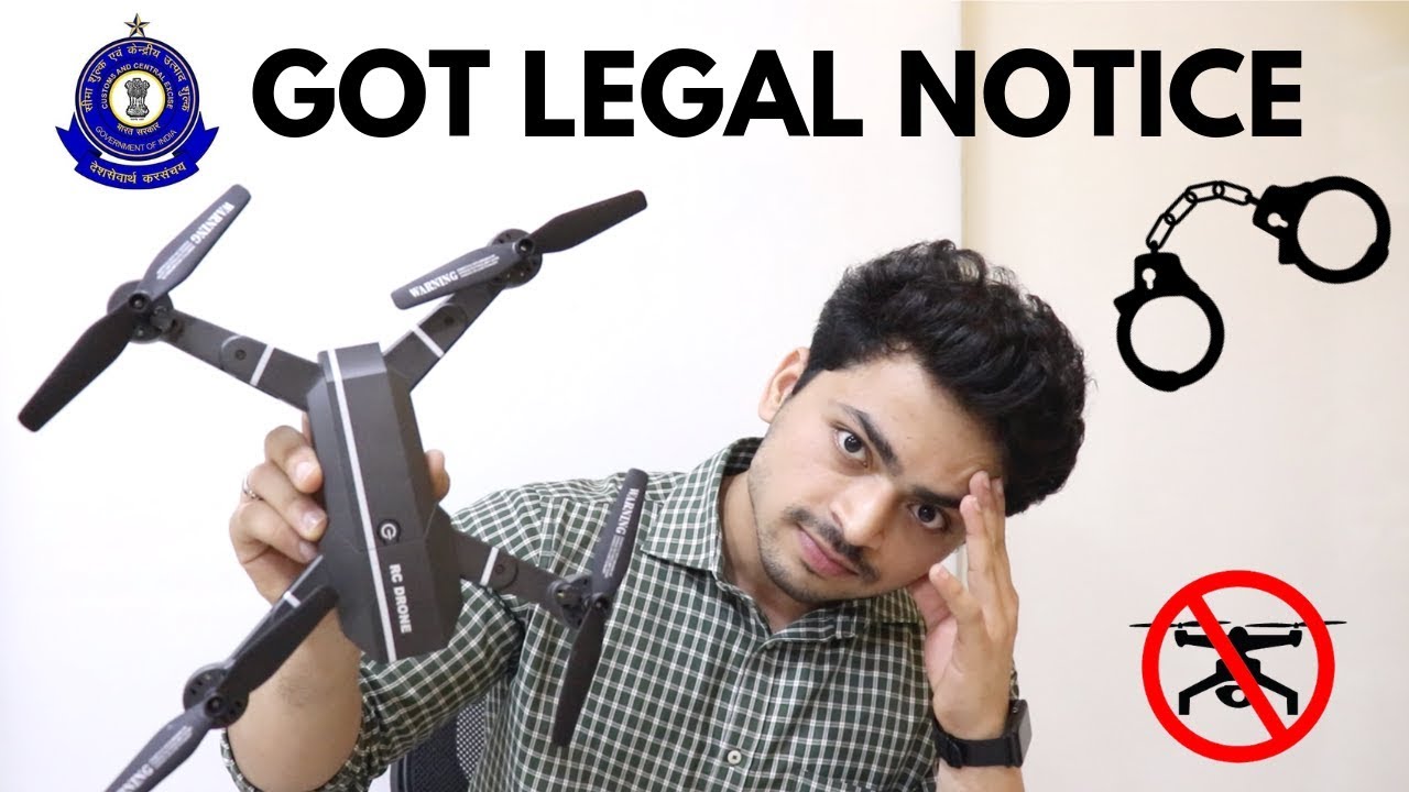Drone Import India | Notice & Penalty for a Drone | Never Import Drone ❌