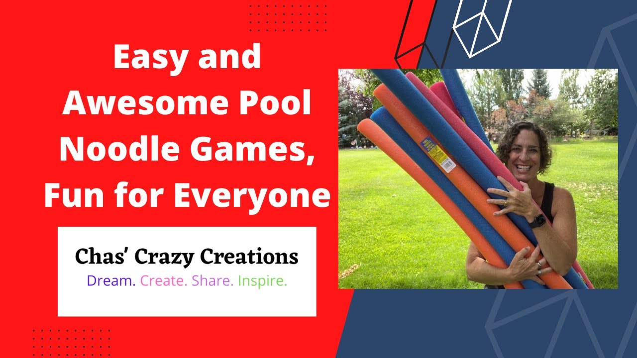 Easy and Awesome Pool Noodle Games, Fun for Everyone YouTube