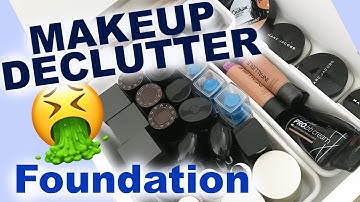 DISGUSTING Foundation | Declutter Makeup Collection 2019