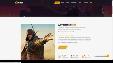 Geco - eSports and Gaming WordPress Theme  bbpress tournament gamer Website Builder