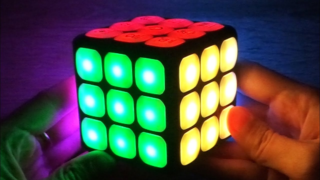 Electronic Rubik's Cube - YouTube