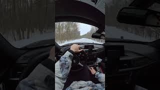 #bmw #drift #snow #pov #sliding