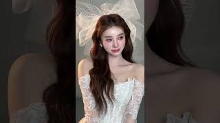 Every heart has a pair of wings #Korean-style bride look#Makeup training#Learn makeup from
