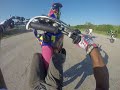 How to wheelie A Dirt Bike/Oneway corey on a Banshee