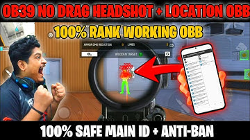 OB39 Updated Free Fire 100% Antiban No Drag headshot Obb File▪️Hologram Full Body Aimbot Head Obb