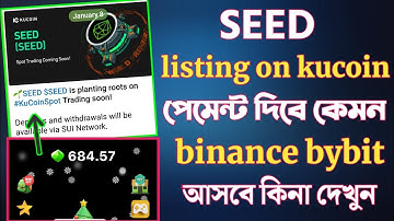 seed new update | seed listing on kucoin | seed airdrop
