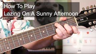 'Lazing On A Sunny Afternoon' The Kinks Guitar & Bass Lesson
