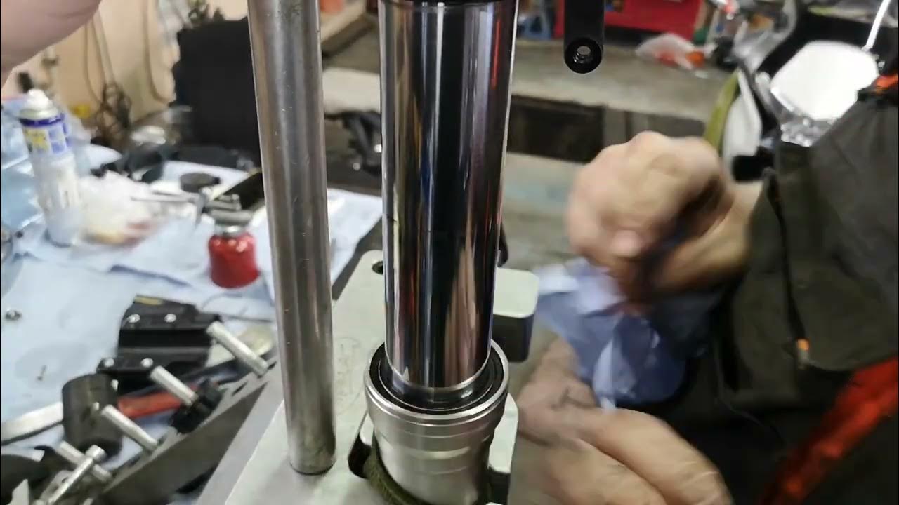 Оправка сальников для вилки мотоцикла - YouTube