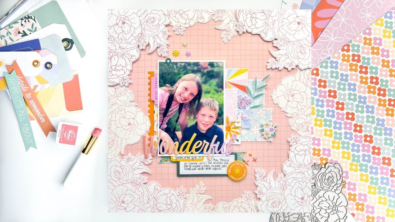 Wonderful 12 x 12 Layout | The Simple Things Collection | Andrea Lake