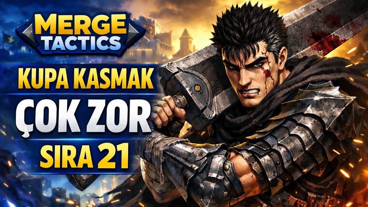Merge Tactics Kupa Kasmak Çok Zor Sıra 21!