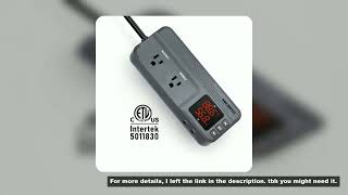 Inkbird 12 Period Time 1800W Combination Temperature Humidity Controller ITC-608T Digital Pre-wired