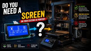 Should You Add an LCD Screen to Your DIY 3D Printer?
