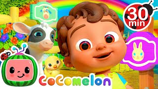 Baby Animals At The Farm! | CoComelon Nursery Rhymes & Kids Songs