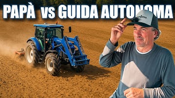 Mio papà prova per la prima volta la guida autonoma Sveaverken F200! Come andrà a finire?